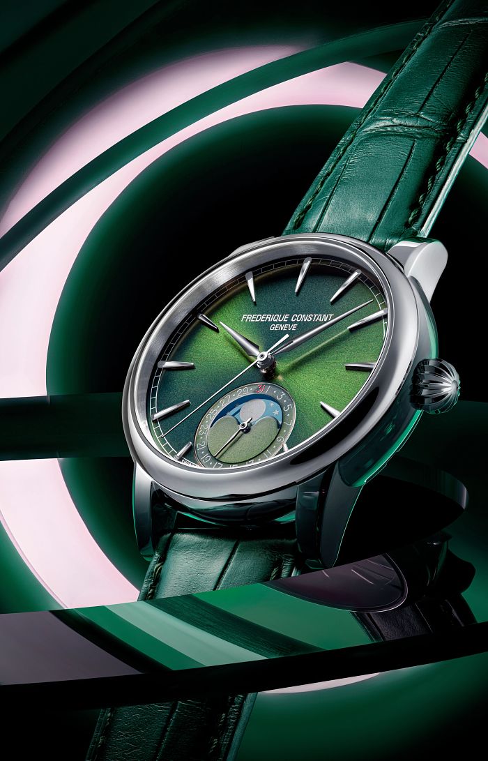 Manufacture Classic Moonphase Date Watch FC 716GR3H6 Frederique Constant